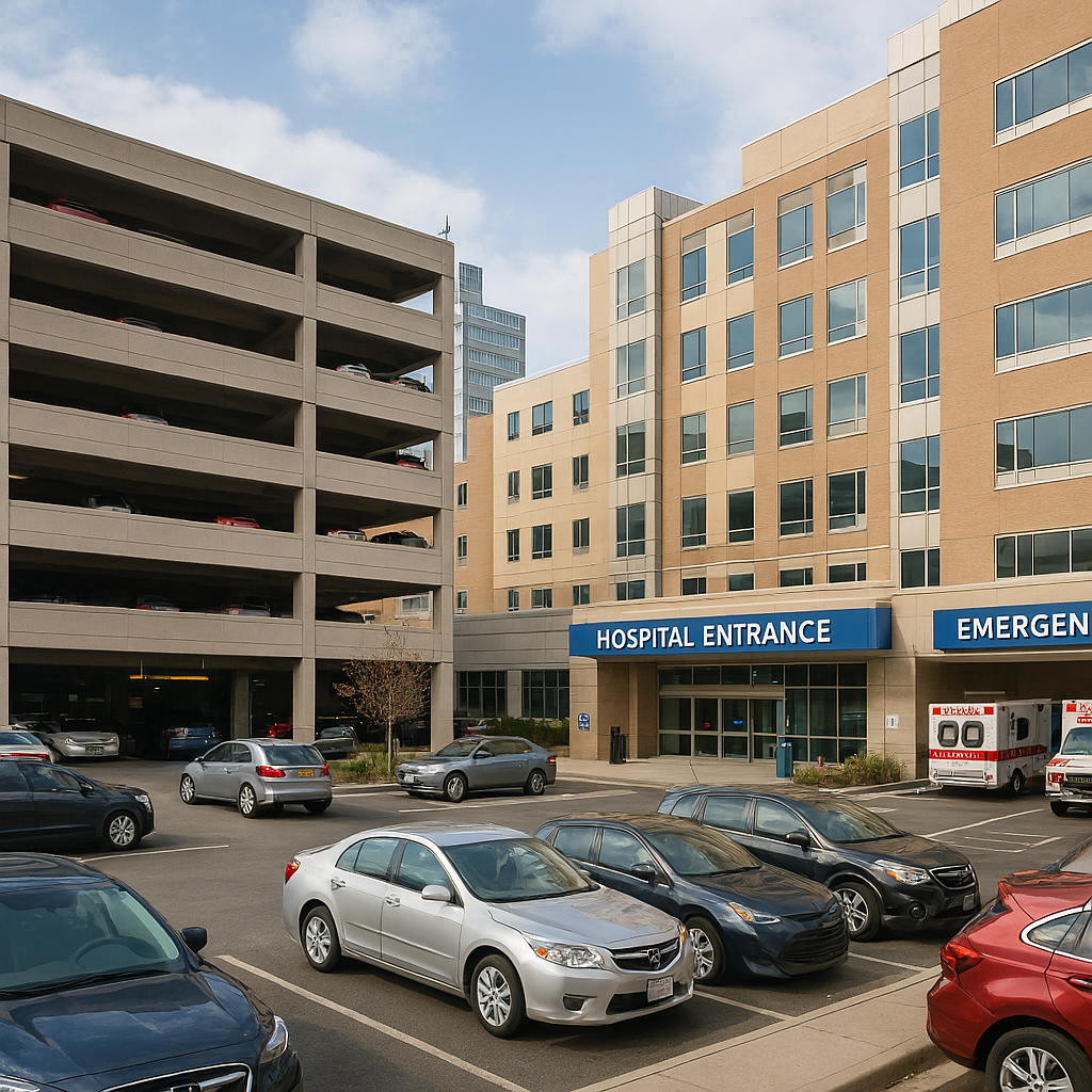 Hospital Parking Management: Operations, Validation, and 24/7 Demands