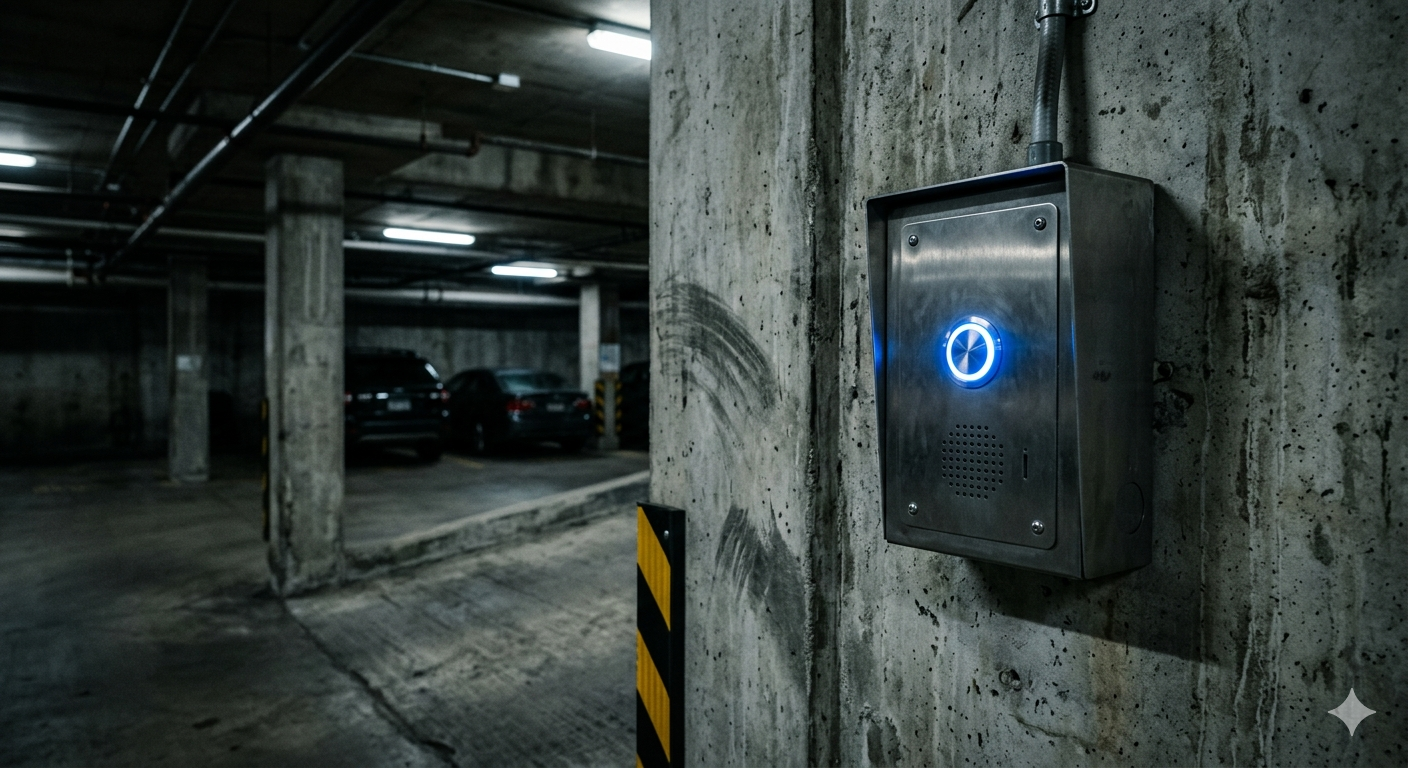 Intercom and Emergency Call Systems for Parking Garages